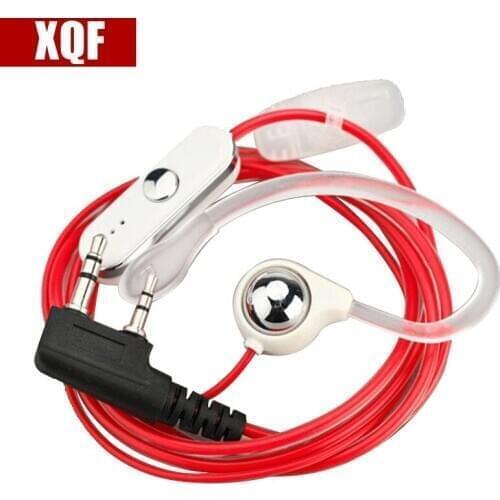 XQF NEW!Hot selling earpiece for BAOFENG UV-5R 888S B5 B6 two way radio for KENWOOD walkie talkie