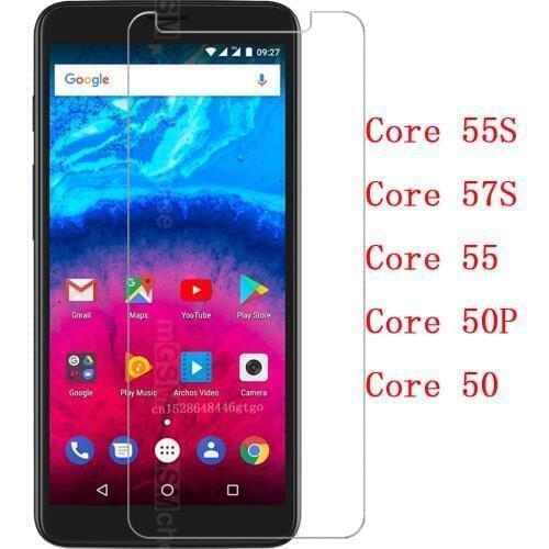 Tempered Glass For Archos Core 55S 57S 55 50P 50 Glass Screen Protector 2.5D 9H Premium Protective Film