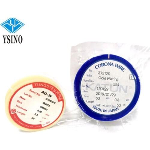 5PC Golden Charge Wire For OCE For Ricoh For Xerox For KIP Corona Wire KIP3000 5000 3100 7000 7100 Engineering Wipe Format Parts