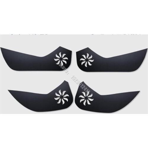 PU carbon fiber pattern car door anti-scratch protective pad for Chery JETOUR X95 2020-2021 Car styling