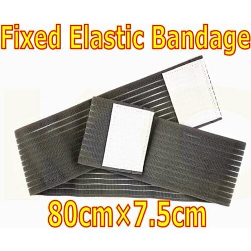 10pcs EMS Conductive Electrode Fixed Elastic Bandage Elastic Bands Bind Restraint belt for Arm Back Shoulder Body EMS paddle