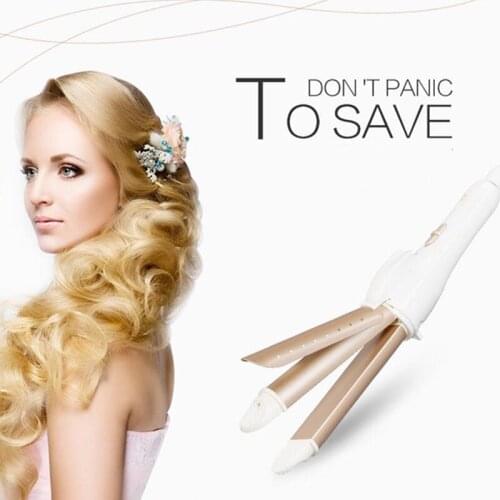 2 In 1 Hair Curling Iron Multifunction Hair Curler Straightener 220V Portable Heated Roller Professional Hair Care Styling Tools