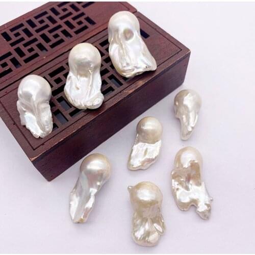 Natural Freshwater Pearl Beads Irregular Shaped Vertical Holes Beads for Jewelry Making DIY Earrings Pearl Necklaces Accessories