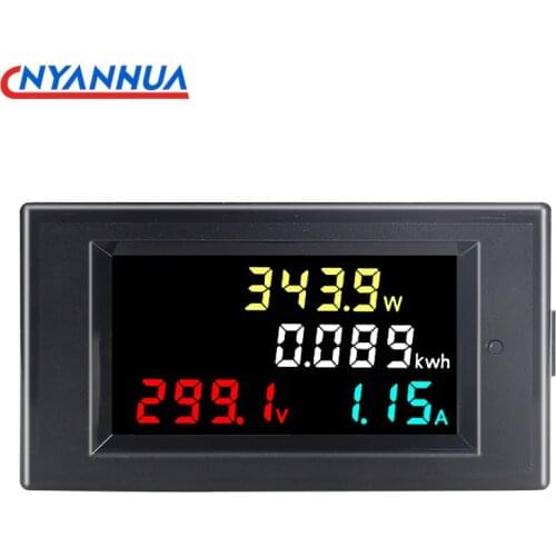 DC Digital Voltmeter Ammeter Power Panel Meter LCD Digital Display High-Precision DC100V600V20A50A100A