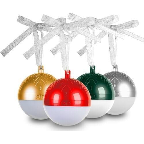 Speaker Led Colorful Light Christmas Speaker Bluetooth Mini Portable Stereo Speakers Christmas Gift