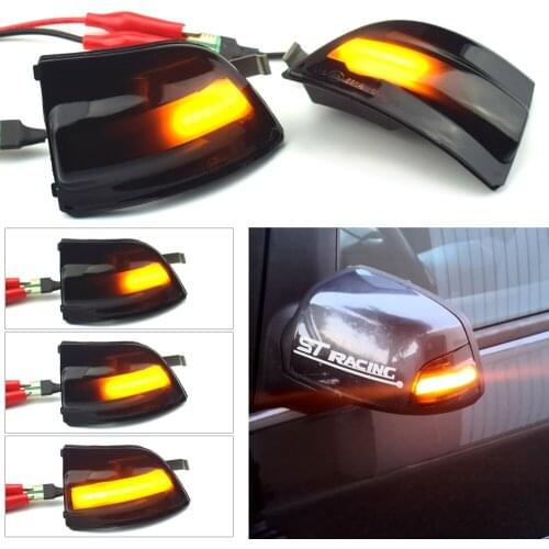 For Ford Focus 2 MK2 2004-2008 C-MAX Dynamic Turn Signal Light LED Side Wing Rearview Mirror Sequential Indicator Blinker Lamp