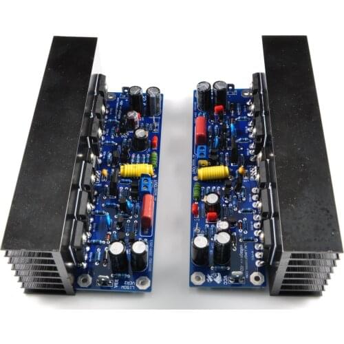 Dual Channel L150W FET Power Amplifier Board IRFP240*6 ( Includes 2 Amp Board + Heatsink )