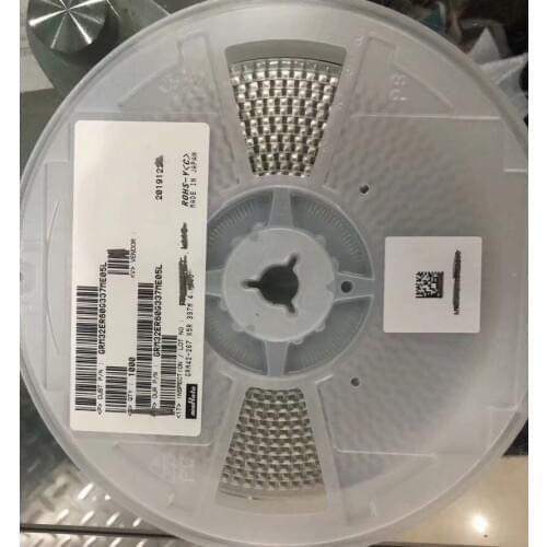 GRM32ER60G337ME05L SMD MLCC 1210 330uF(337) ±20% 4V Ceramic Capacitor GRM32ER61E226KE15L SMD MLCC 1210 22uF(226) ±10% 25V NRND