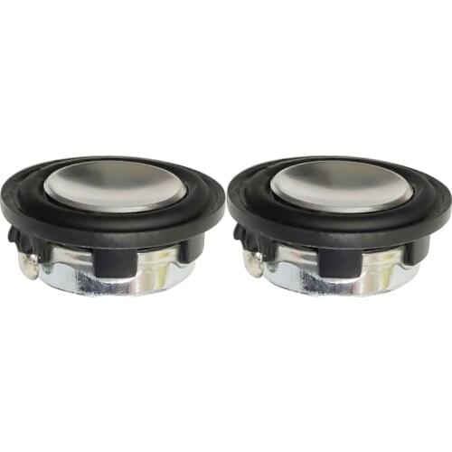 Compact Full Frequency 4Ohm 2W Speaker Unit 1 Inch HIFI Portable PU Surround 16 Voice Coil NdFeB Loudspeaker Home Theater DIY