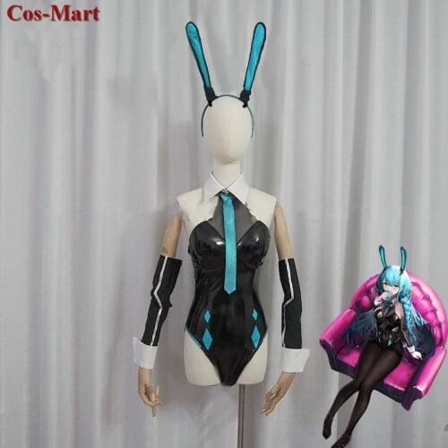 Game Azur Lane USS Boise Cosplay Costume Black Bunny Girl Uniforms Unisex Full Set Activity Party Role Play Clothing Custom-Make