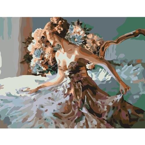 КРАСИВО КРАСИМ Painting Flowers By Numbers