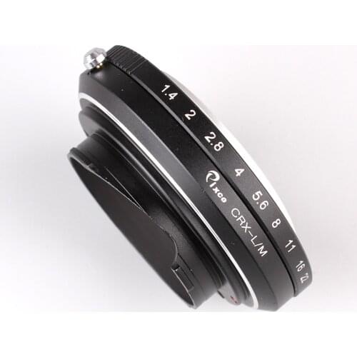 Pixco Lens Mount Adapter Ring for Contarex CRX Mount SLR to Leica M Camera M9 M-P M3 M5 M7 M8 M2 M4 M4-2 M4-P M6 M Ricoh GXR-M