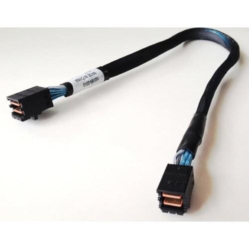 Mini SAS HD SFF 8643 Cable Internal SFF-8643 SAS Cable 40cm Mini SAS SFF-8643 to 8643 Molex Cable Adapter for Computer Hard Disk