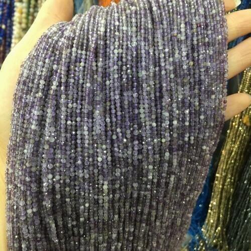 Small Beads Natural Stone Beads Natural Garnet Apatite 2 mm Section Loose Beads for Jewelry Making Necklace DIY Bracelet