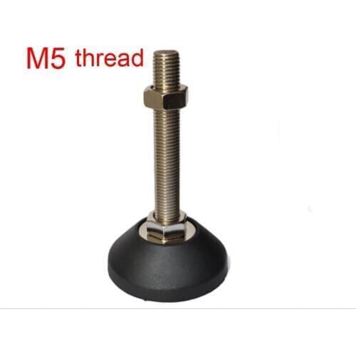 M5 thread screw Nylon Levelers Adjustable leg Directional adjustable feet Fixed plastic feet machine leveling foot