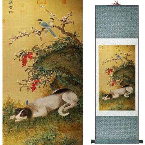 Traditional Chinese Art Painting Home Office Decoration Chinese painting deer painging 2019072319