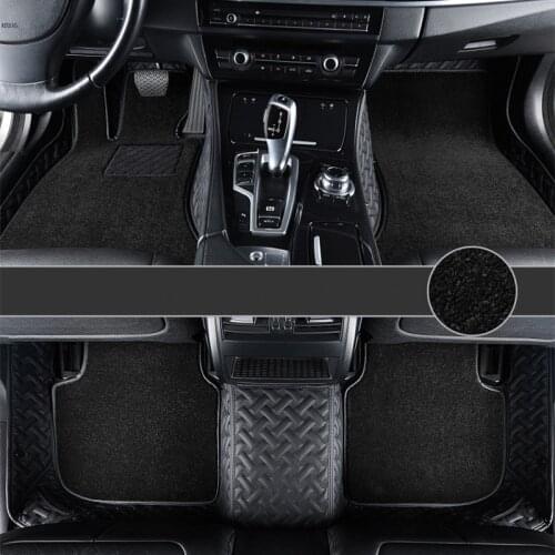 High quality! Custom special car floor mats for Land Rover Defender 2022-2020 4 door durable waterproof double layers carpets