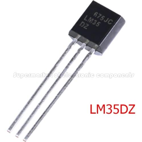 Precision Centigrade Temperature Sensors 5PCS LM35 LM35DZ TO92 TO-92 New and Original