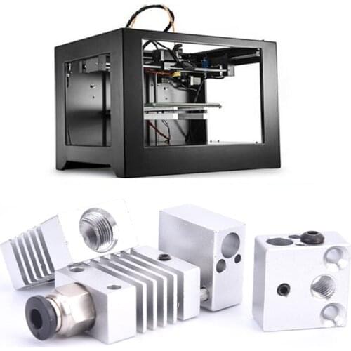 1.75mm J-Head Heat Break Throat V6 Hot end Long Extruder Kit for Ender3 CR 10