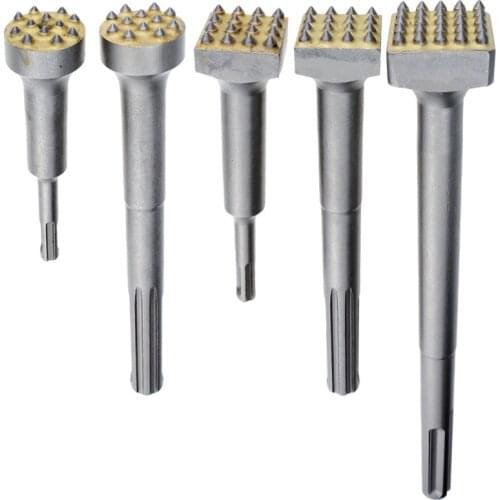 1Pc Flower Hammer Round Square Hexagon Electric Hammer Drill Bit Fit for Brick Wall Concrete Bush Chisel Electric Hammer Flower