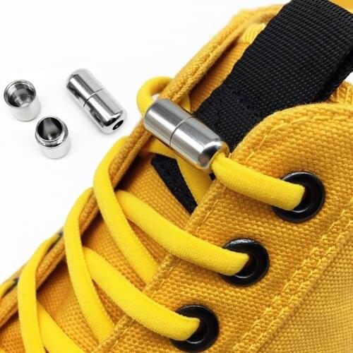 2 Pcs Lazy Shoe Laces Buckle Convenient Tieless Lace No Need Tie Flat Shoelaces Flat Anchor Shoe Laces Buckle Fit 2.5mm Thick