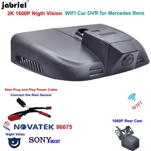 2K 1600P Plug And Play Wifi Car DVR Dash Cam Cameras for Mercedes Benz Vito w447 w639 Vito Tourer Panel Van Mixto 2016 2018 2021