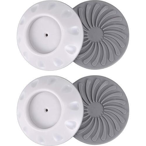 4 Packs Of Pet Gates Wall Guard Safe Wall Bumpers Guard Wall Protector Cups Pads For Pressure Gate Door Stairs