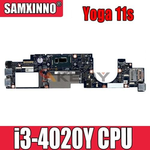 AIUU0 NM-A191 For Lenovo Yoga 11s laptop motherboard i3-4020Y CPU 100% Fully Tested&High quality
