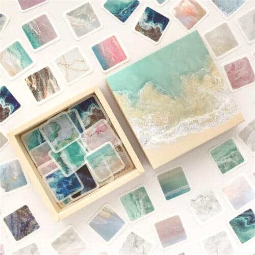 200pcs/box Washi Paper Stickers Kawaii Stationery Sticker Scrapbooking Diary Notebook Planner Decorative Stickers Pack