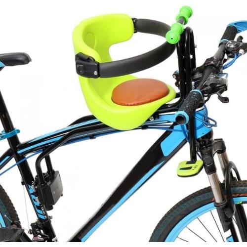 Mountain Bike Front Child Bicycle Saddle Bike Seat Part Children Baby Mounted Seat Mat Safety Chair Seat Carrier Accessories