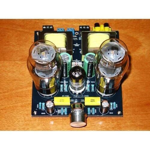 Hi-Fi Stereo 6N1/6N2+6P3P Single ended Class A Audio Tube Amplifier Board valve Amp board DIY KIT