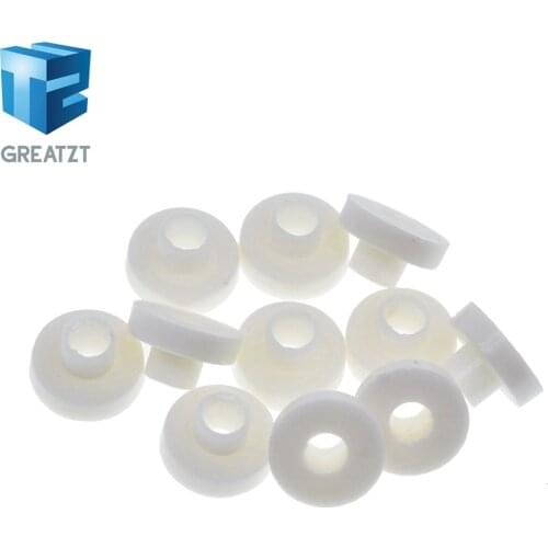 100pcs Insulating Tablets Insulation Bushing Transistor Pads Circle TO-220 Insulated Cap Insulation Particle Ring For M3 Screws