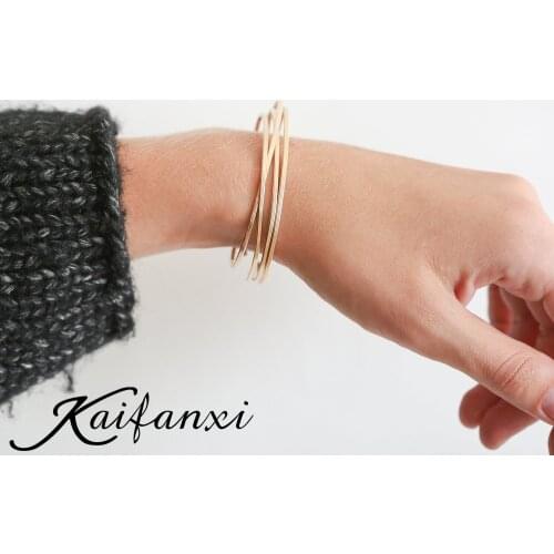 Kaifanxi Rigid Bracelets