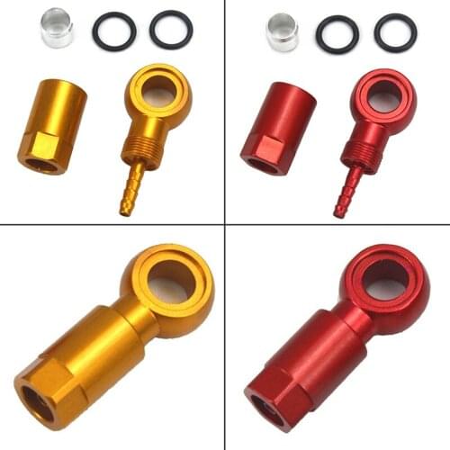 MTB Bicycle Oil Needle Tubing Connector For SHIMANO SLX XT XTR BH-90 Tube Bike Tubing Connector Cycling Five-wire Body Caliper