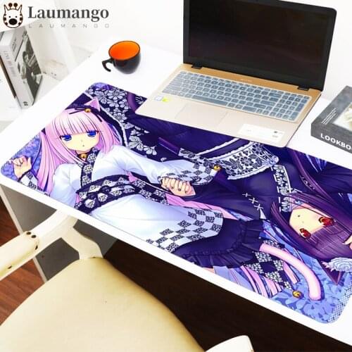 Pad Table Computer Mouse Pad Anime Big Mousepad Gamer Mouse Mats Cheap Gaming Laptop Varmilo Pc Gamer Nekopara Mausepad Cute