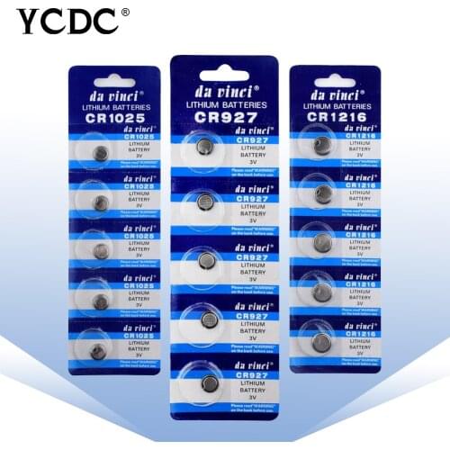 Cheap CR2430 CR2330 CR2032 CR2025 CR2016 CR2450 3V Lithium 5pcs Coin Button Cell Battery For Clocks Toys Calculators Watches