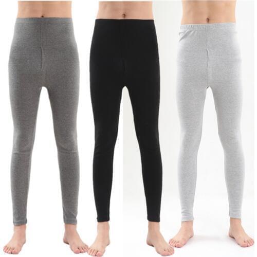 Autumn and Winter Style Men leggings Plus size 7XL high waist Cotton cashmere warm mens Home pajamas pants