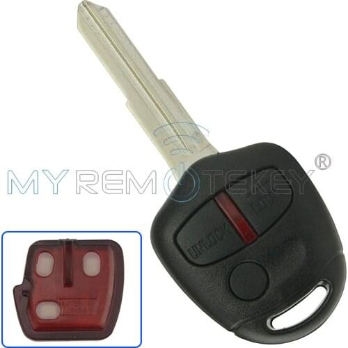 Outlander Lancer 3 Button remote key MIT11 434mhz with 46LCK chip for Mitsubishi key remtekey