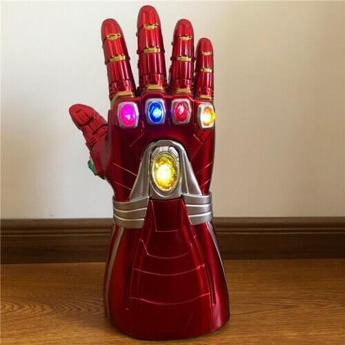Endgame Gauntlet Cosplay Arm Latex Gloves Superhero Weapons Masks Gun Props New DropShipping
