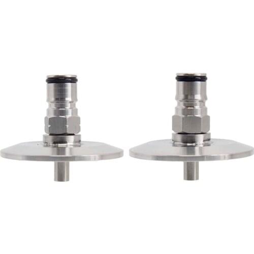 2"Tri Clamp to Ball Lock Post, SS304 Sanitary Brewer Fitting, 64mm OD ferrule Free Shipping