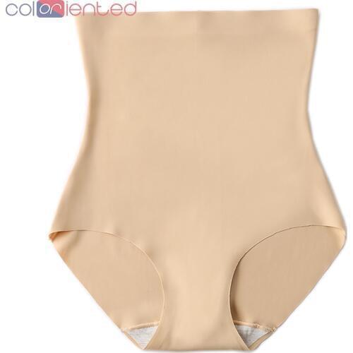 COLORIENTED New Material Control Panties Tummy Shaper High Waist Women Body Slimming Shapewear Underwear Butt Lifter Super Soft