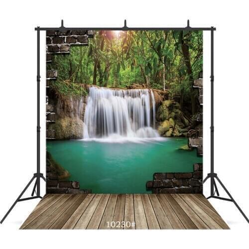 Fall Lake Floor Photography Background For Wedding Birthday Party Child Baby Shower Vinyl Backdrop Photo Booth Studio Photocall