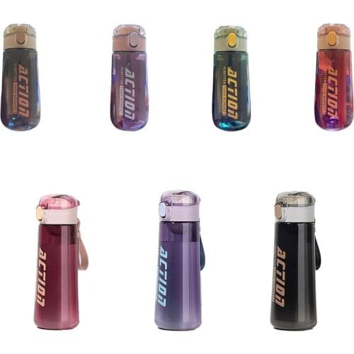 430/500ML Creative Portable Sports Water Bottle Leak-Proof With Filter Outdoor Cycling Travel Essential MTB Bicycle Water Cup
