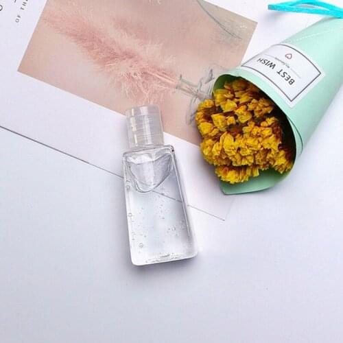 1/5/10pcs Portable Traveling Refillable Bottle Silicone Hand Sanitizer Perfume Holder Mini Empty Bottle Bath And Body Works 30ml