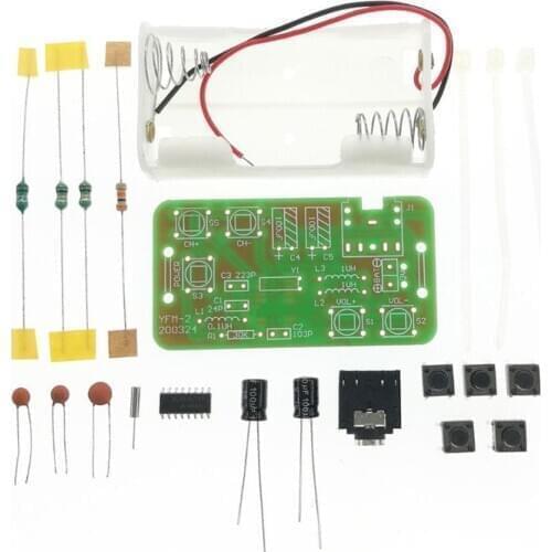 1Set FM Stereo Radio Kits Digital Radio Production Accessories DIY Radio Parts