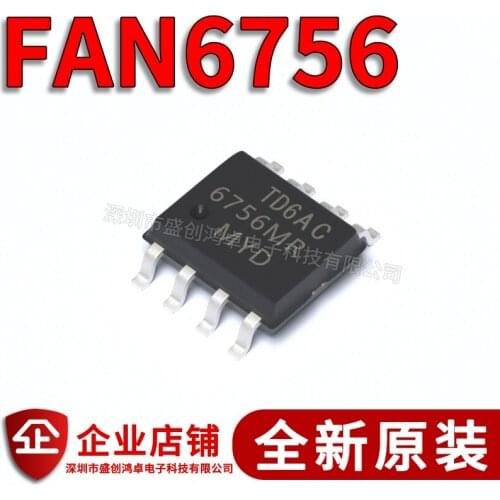 100% New&original FFAN6756MR 6756MR FAN6756 6756ML MYB SOP-8 8 In Stock (5pcs/lot)