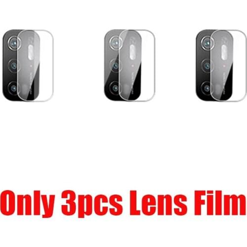 3 Pcs Camera Protective Glass For Xiaomi Poco M3 Pro 5G Camera Protector Xiomi X3 Pro Xaomi F3 Xioami Xiaimi Pocox3 X 3 NFC Film