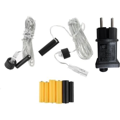 EU Plug AA AAA Battery Eliminator Power Supply Adapter Replace 2 3 AA AAA 1.5V Battery for LED Lamp Toys Radio and More