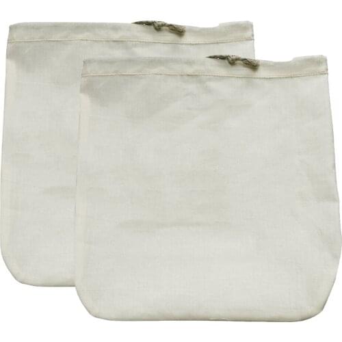 Filter Bag Soy Milk Coffee Filter Bag Organic Cotton Food Filter Cheese Making Tool Nut Fruit Organizer Cooking standard