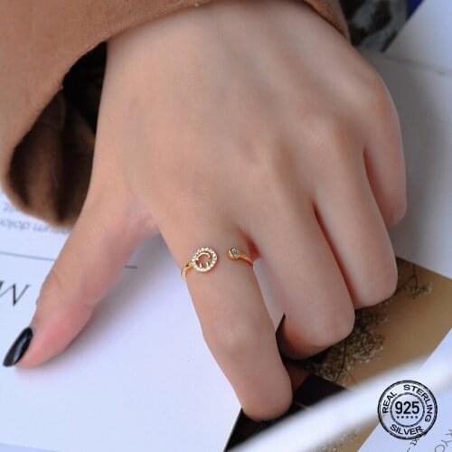 Кольца с кристаллами INEFFA China At AliExpress